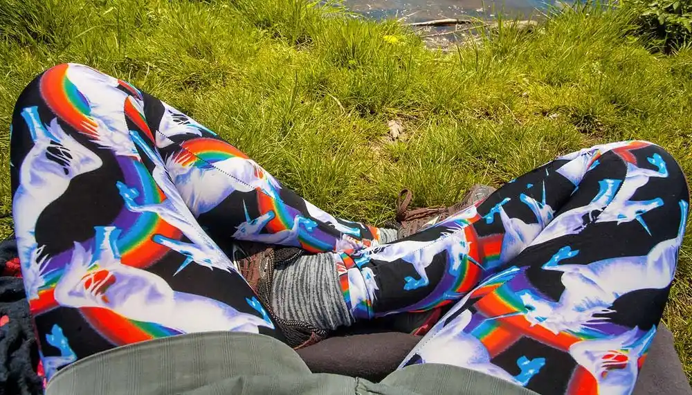 A pair of custom dress pants