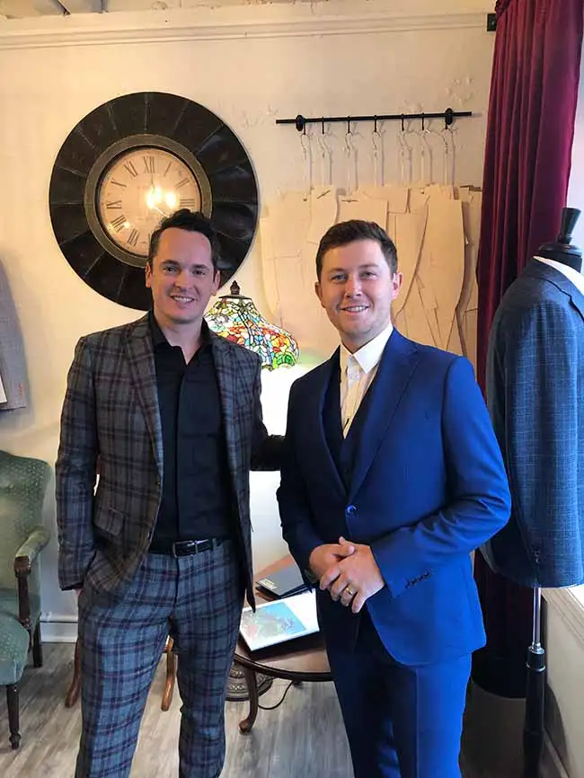 Custom tailor showcase: Sapphire Two-Piece