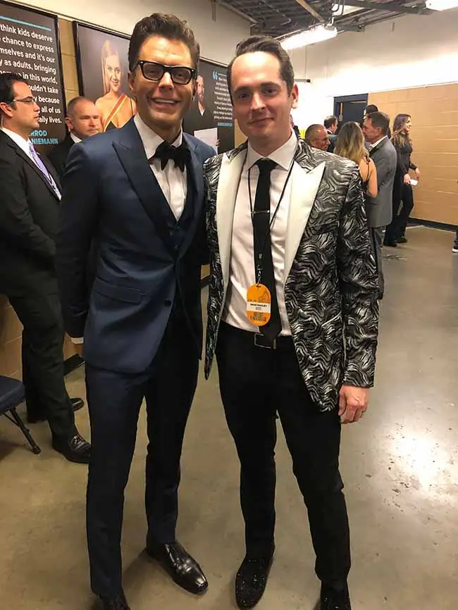 Bobby Bones backstage