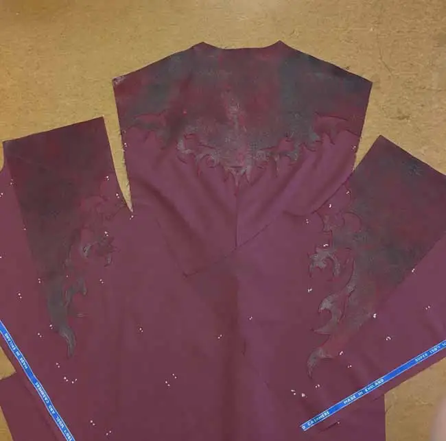 Jon Pardi CMA look in process